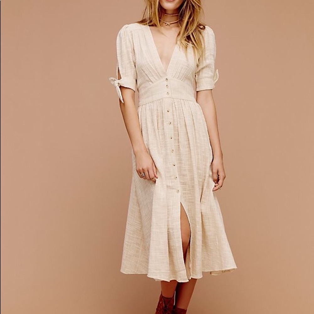 Free People Love of my Life Midi Dress